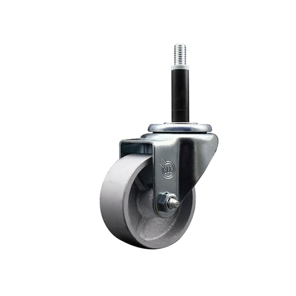 3'' Semi Steel Wheel Swivel 3/4'' Expanding Stem Caster
